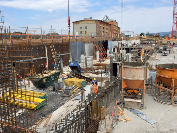 Am Rheinkai 500 wird der Keller ausgebaut