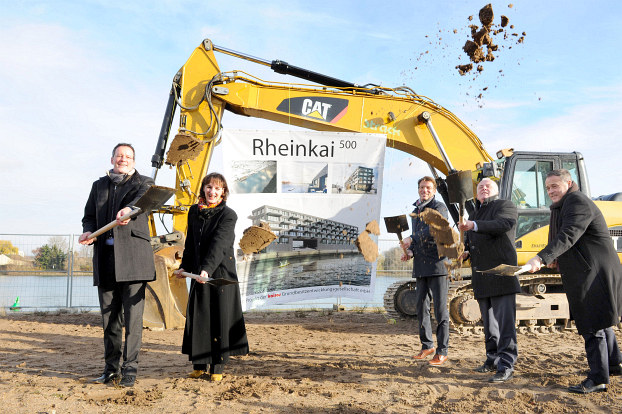 Rheinkai 500 Spatenstich 2014